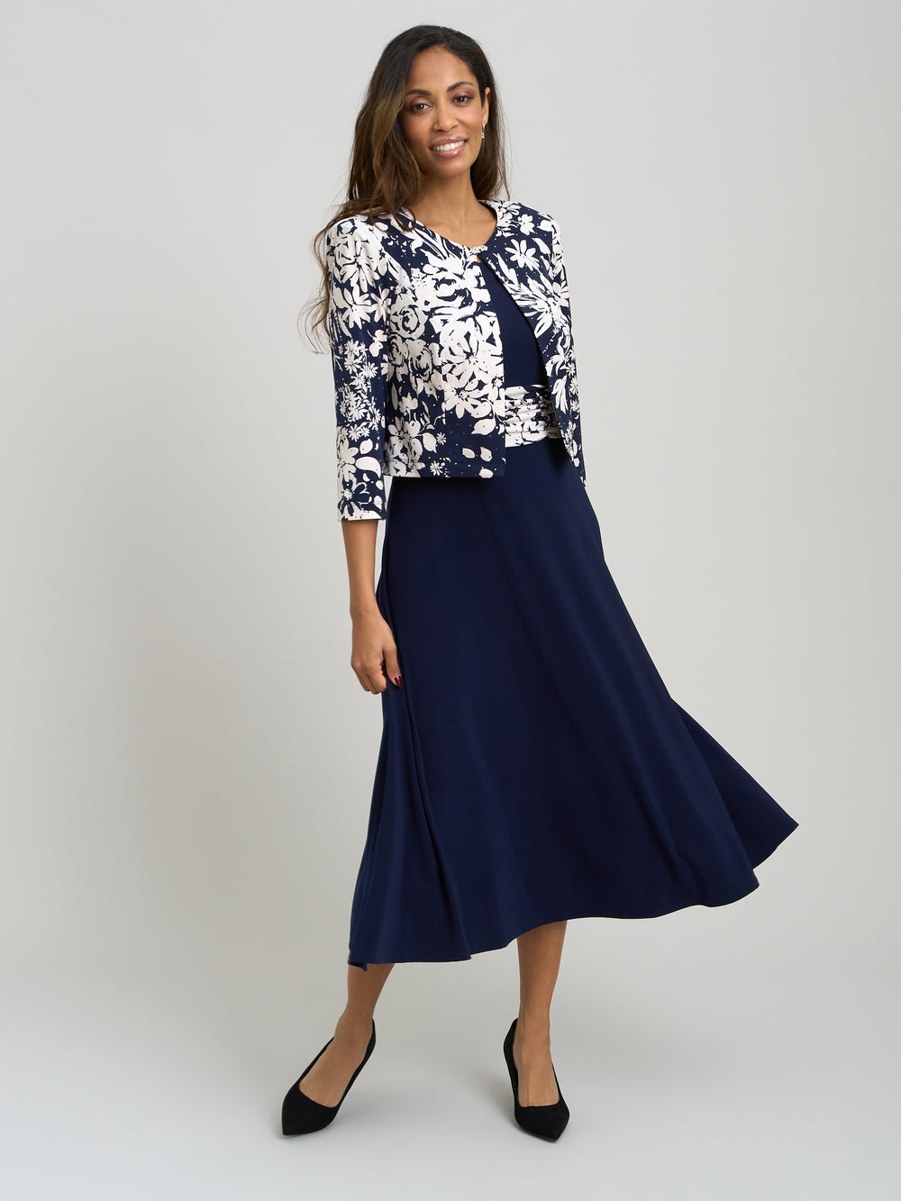 Nell Stretch Jersey Dress & Jacket