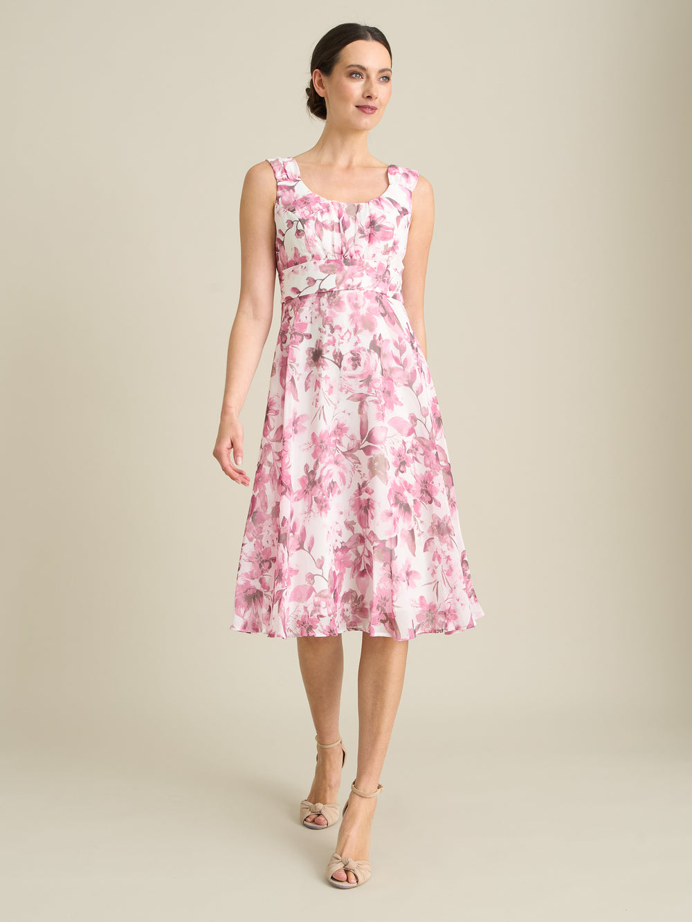 Orla Chiffon Floral Dress