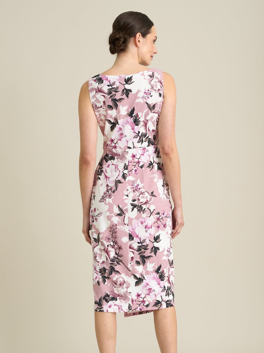 Roma Twist Knot Floral Dress