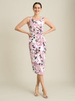Roma Twist Knot Floral Dress