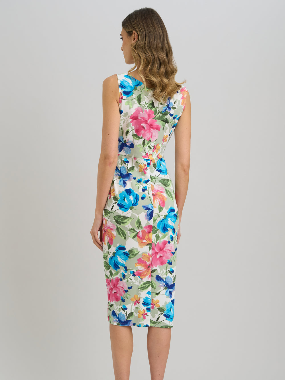 Roma Twist Knot Floral Dress