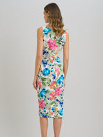 Roma Twist Knot Floral Dress