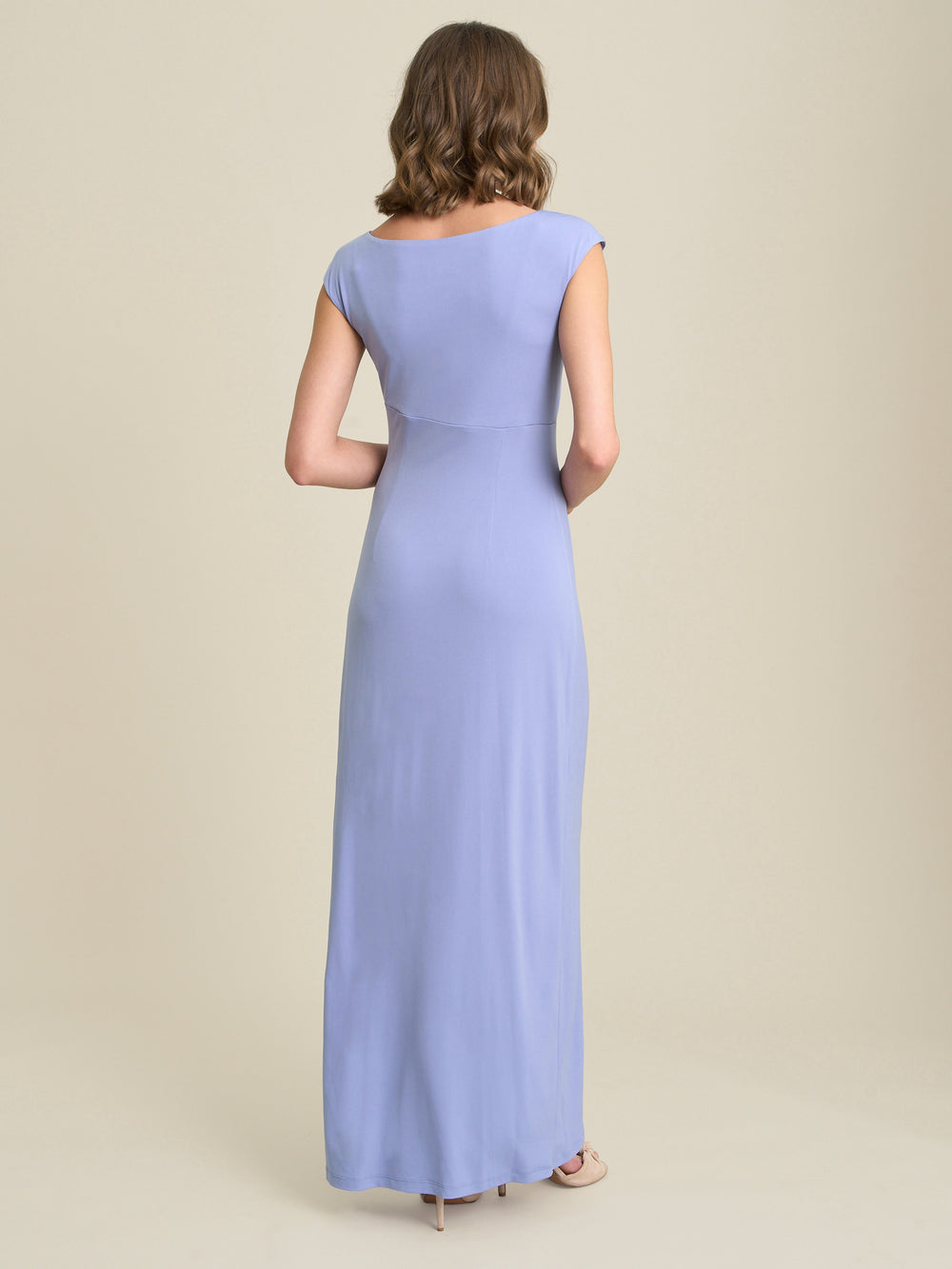 Bailee Jersey Diamante Trim Maxi Dress