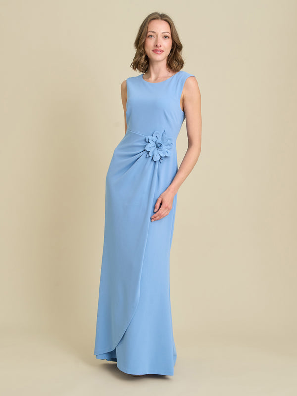 Penina Maxi Dress With Floral Applique
