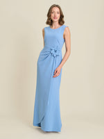 Penina Maxi Dress With Floral Applique