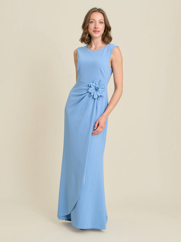 Penina Maxi Dress With Floral Applique
