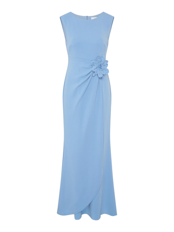 Penina Maxi Dress With Floral Applique