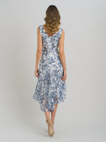 India Chiffon Print Dress