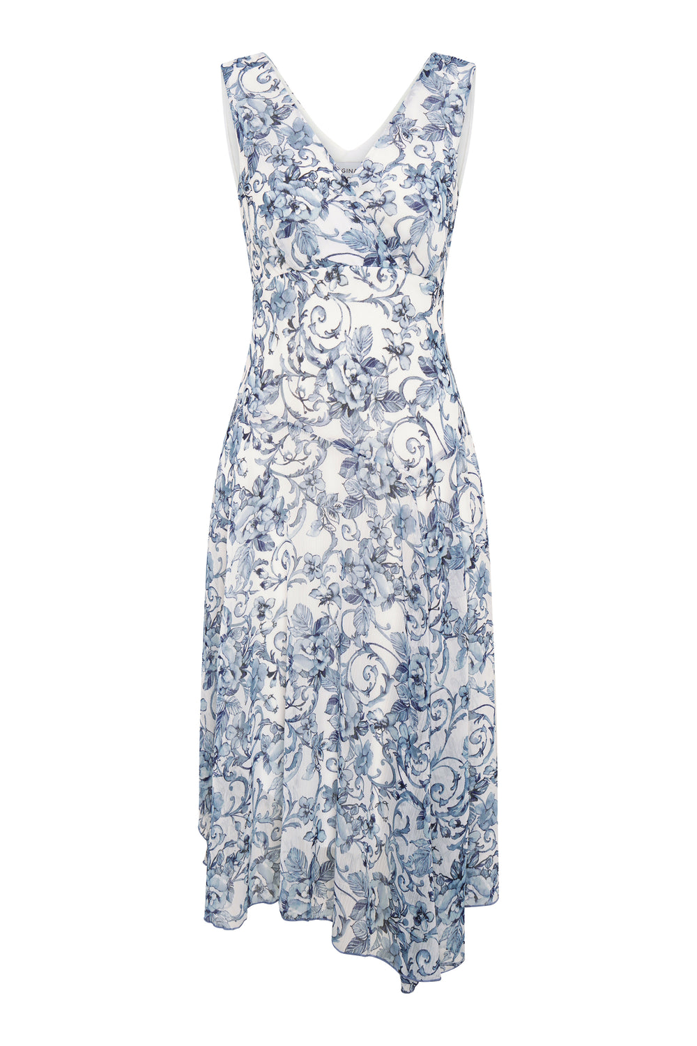 India Chiffon Print Dress