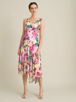 India Chiffon Print Dress
