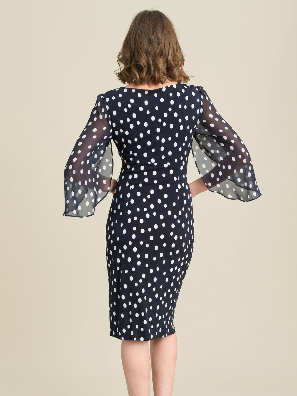 Harmony Polka Dot Print Dress
