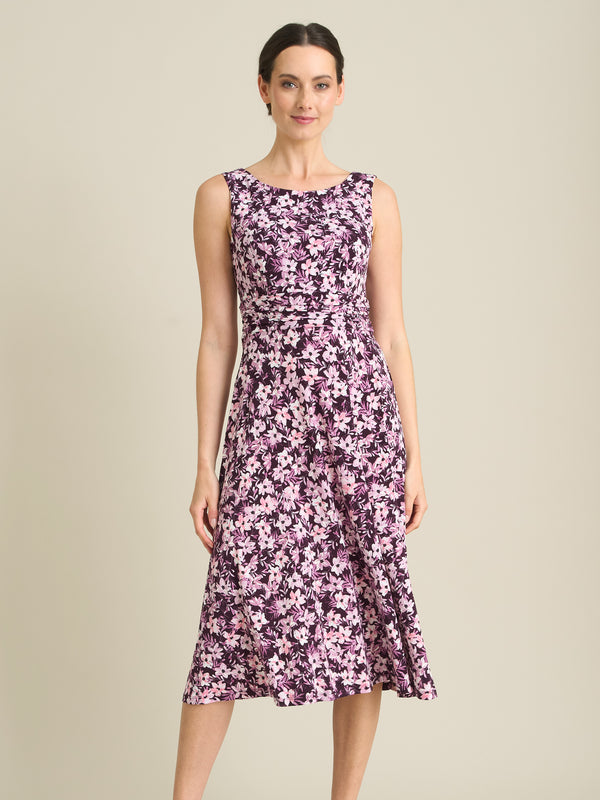 George Floral Print Midi Dress