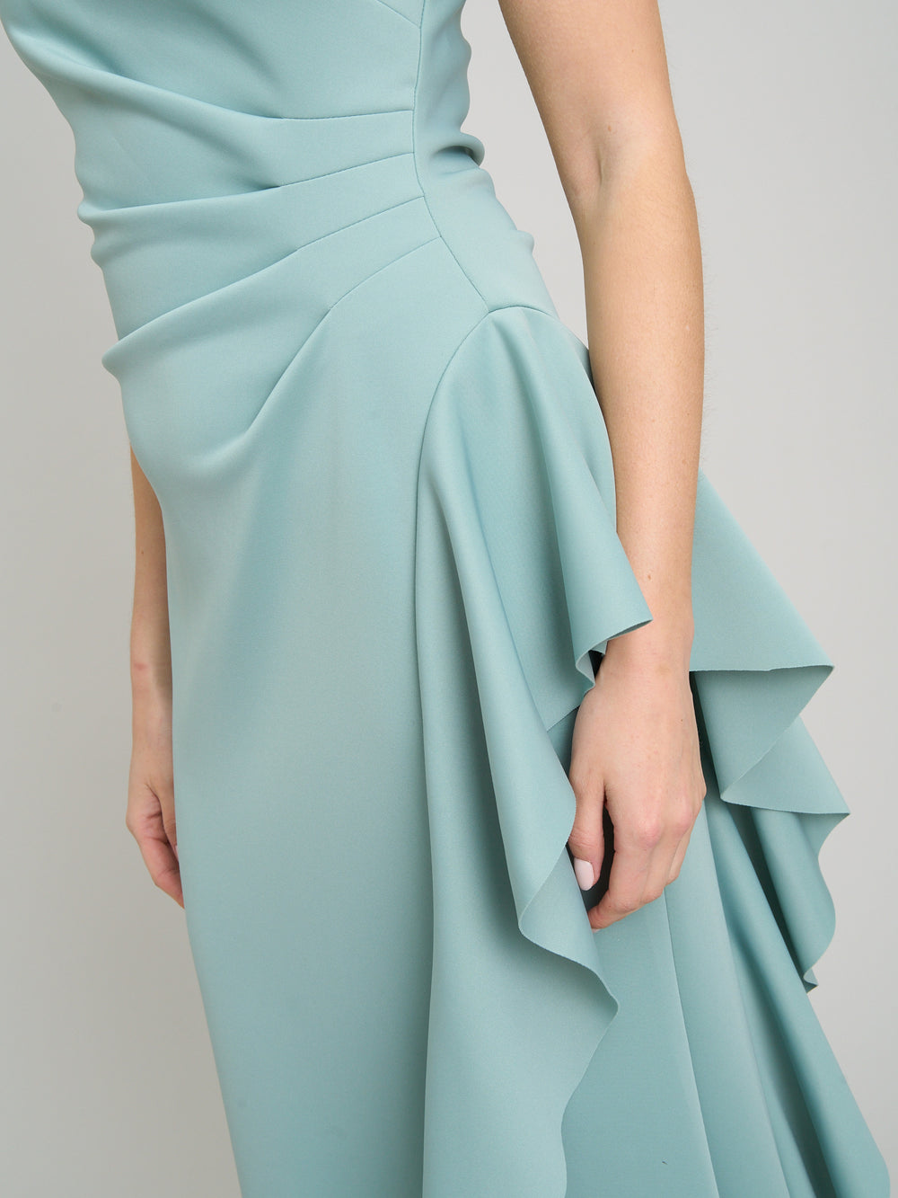 Darby One Shoulder Frill Dress