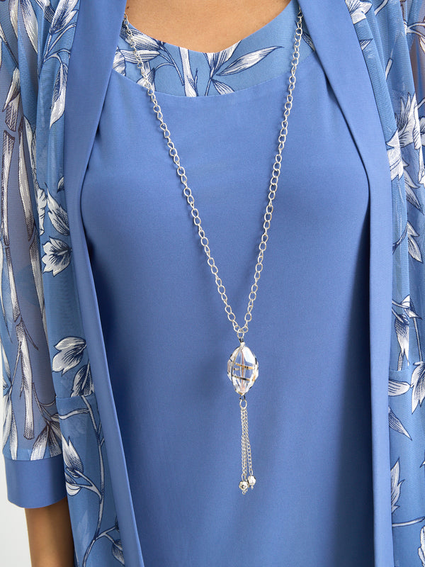 Milana Printed Dress And Jacket