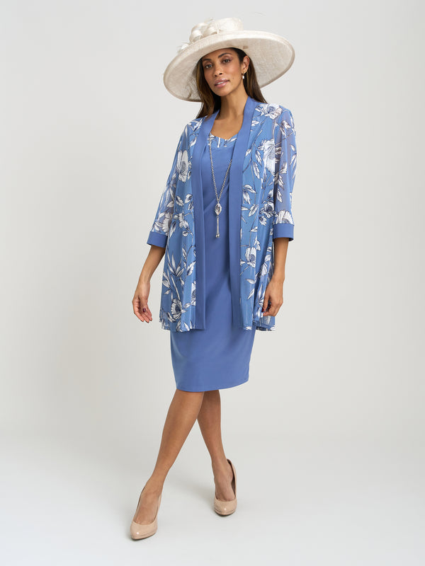 Milana Printed Dress And Jacket