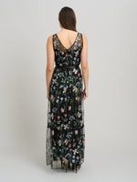 Moira Embroidered Floral Maxi Dress