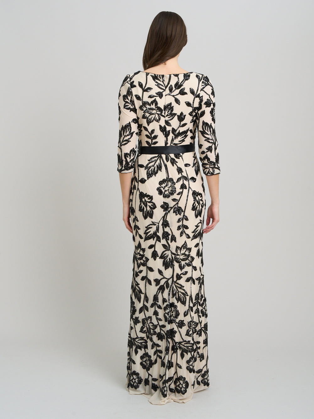 Murphy Embroidered Sequin Maxi Dress
