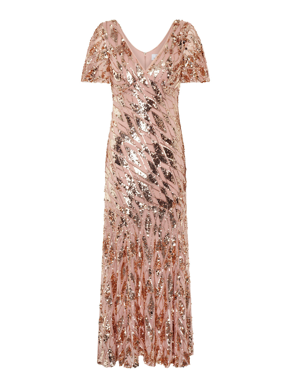 Milena Sequin Embellished Maxi Dress