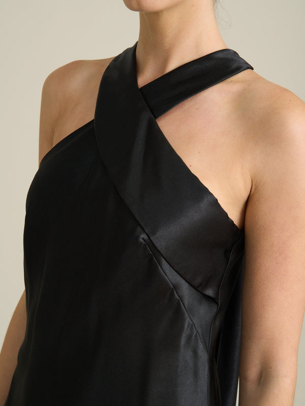 Eunice Satin Maxi Dress