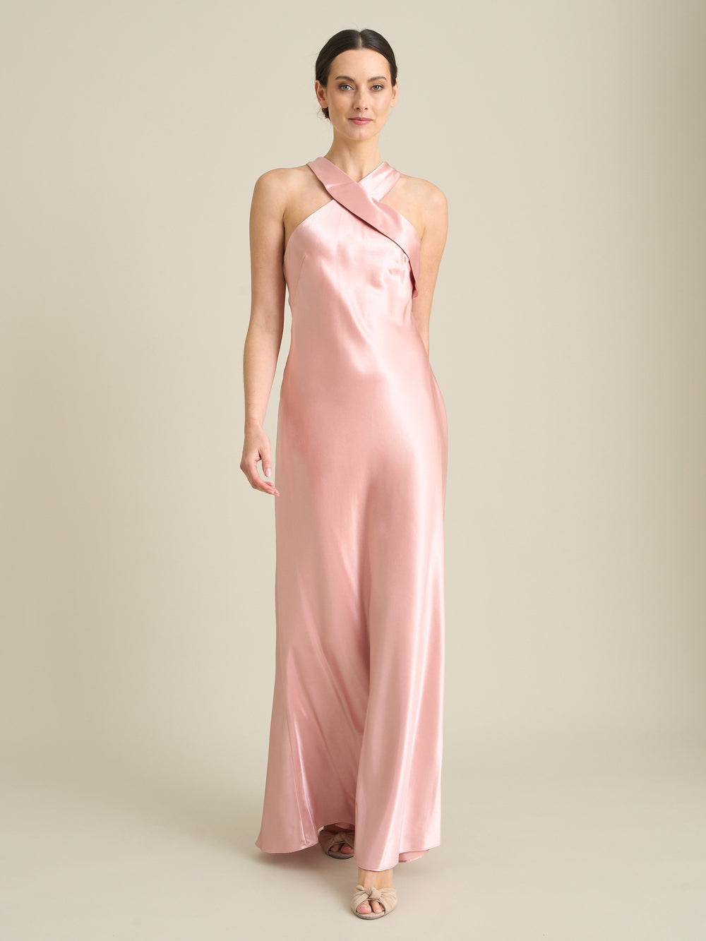 Eunice Satin Maxi Dress