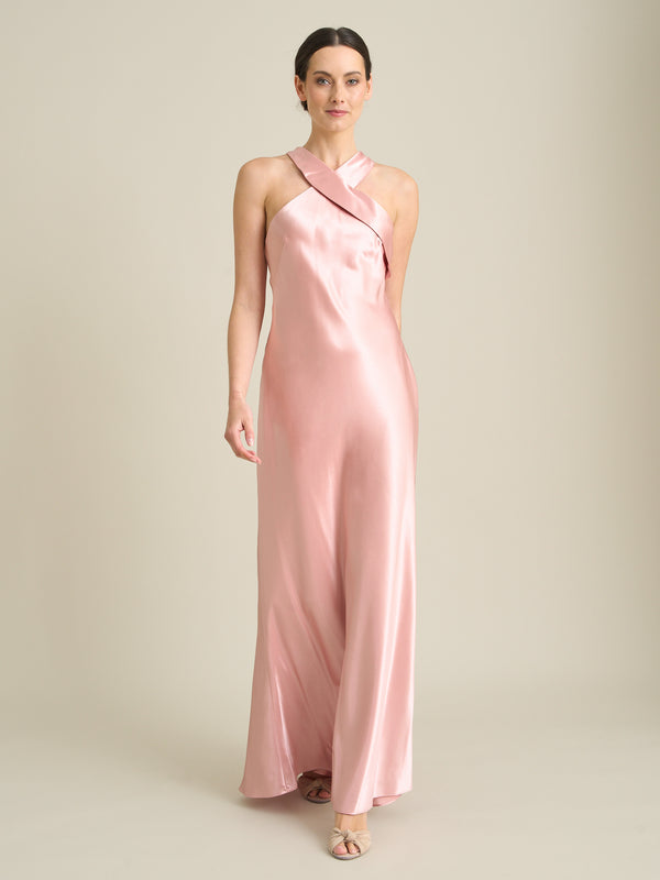 Eunice Satin Maxi Dress