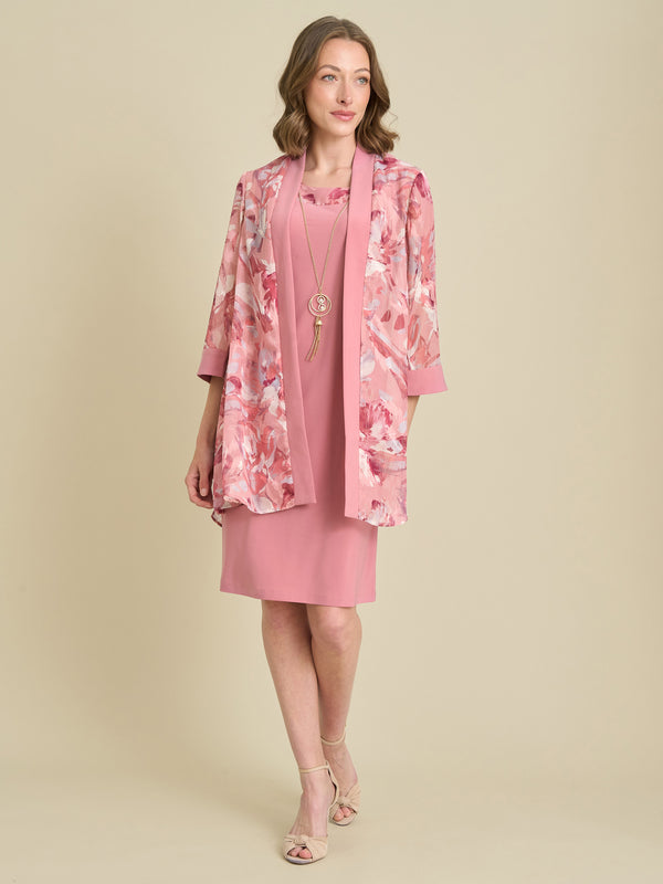Reeve Printed Dress And Jacket