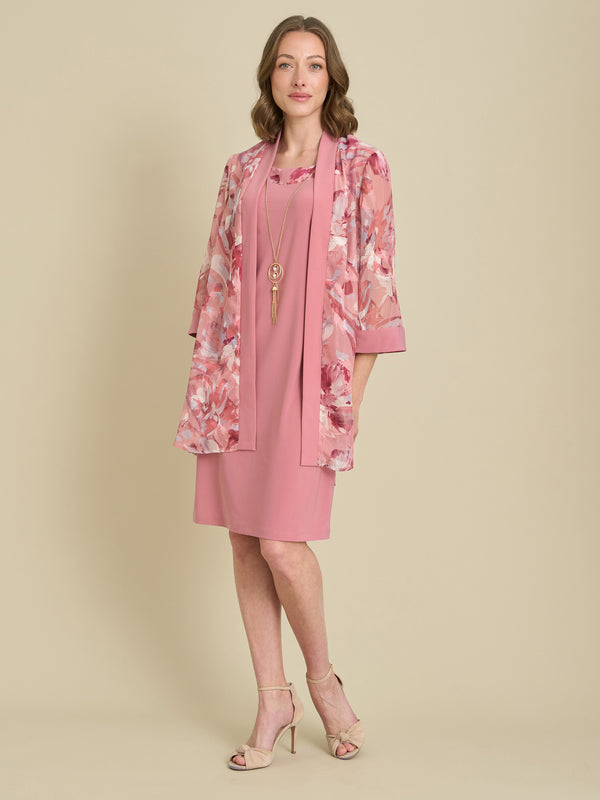 Reeve Printed Dress And Jacket