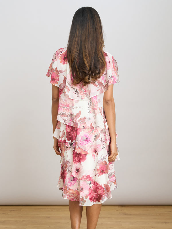 Rei Tiered Floral Dress