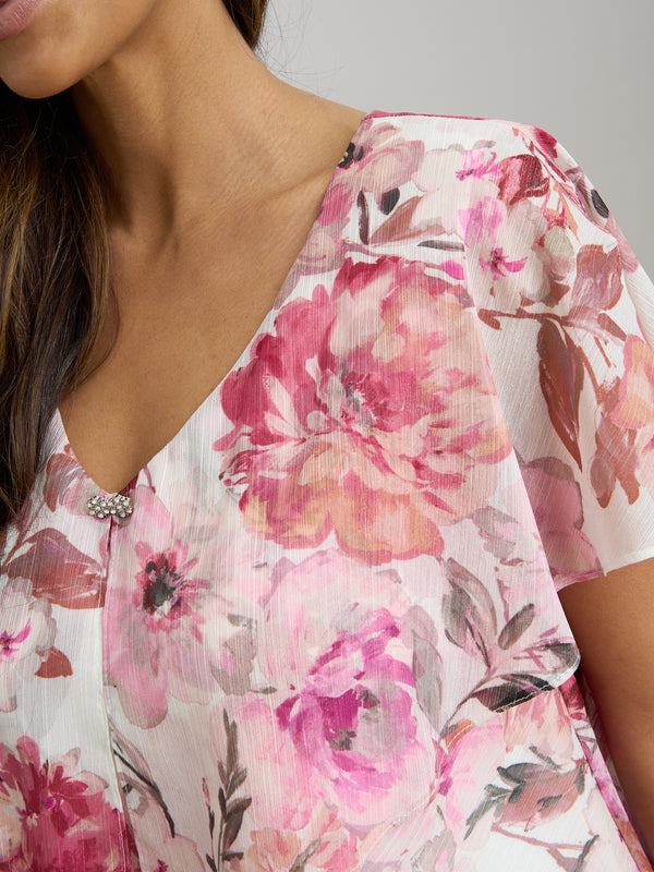 Rei Tiered Floral Dress