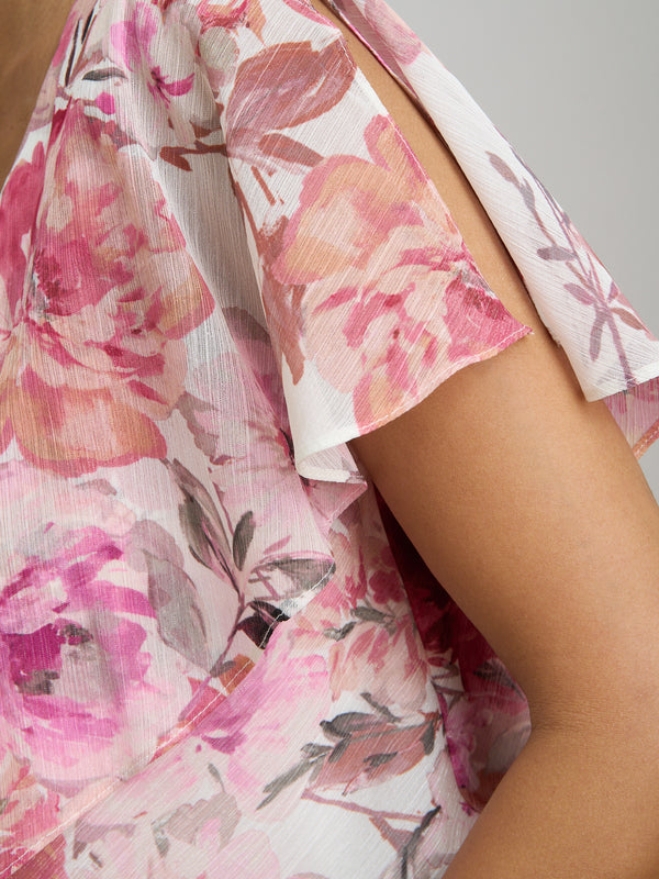 Rei Tiered Floral Dress