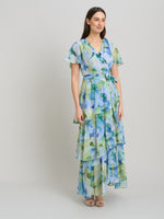 Rihanna Tiered Maxi Dress