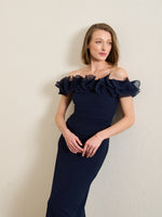 Risa Off-Shoulder Ruffle Maxi Dress