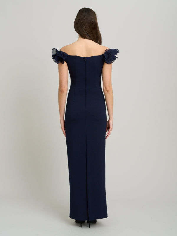 Risa Off-Shoulder Ruffle Maxi Dress