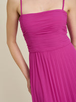 Roberta Pleated Maxi Dress
