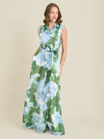 Rikki Floral Belt Tie Maxi Dress