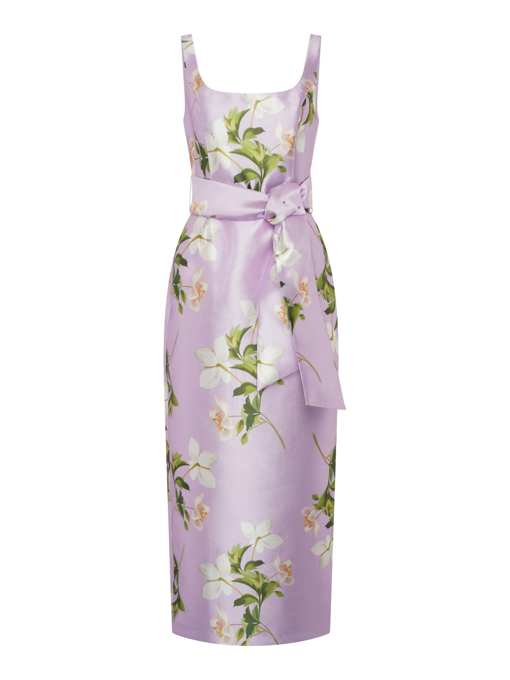 Shawna Floral Tie Waist Maxi Dress