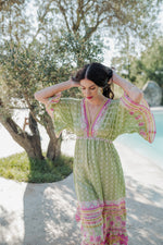 Piti Cuiti Curacao Green Long Dress