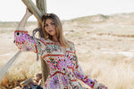 Piti Cuiti Grasse Aqua Long Dress