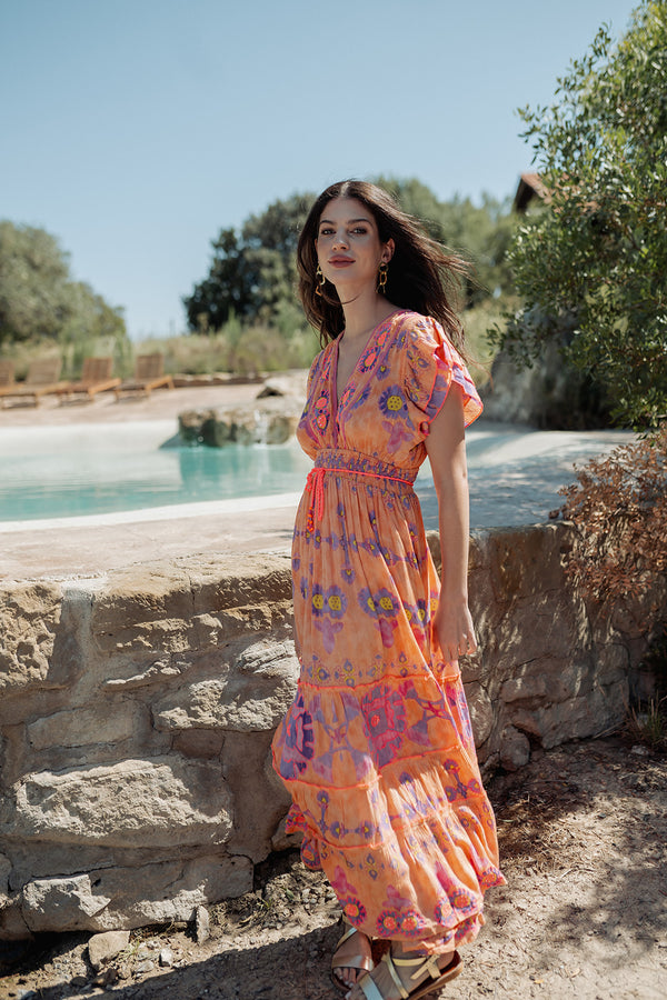 Piti Cuiti Elba Long Dress