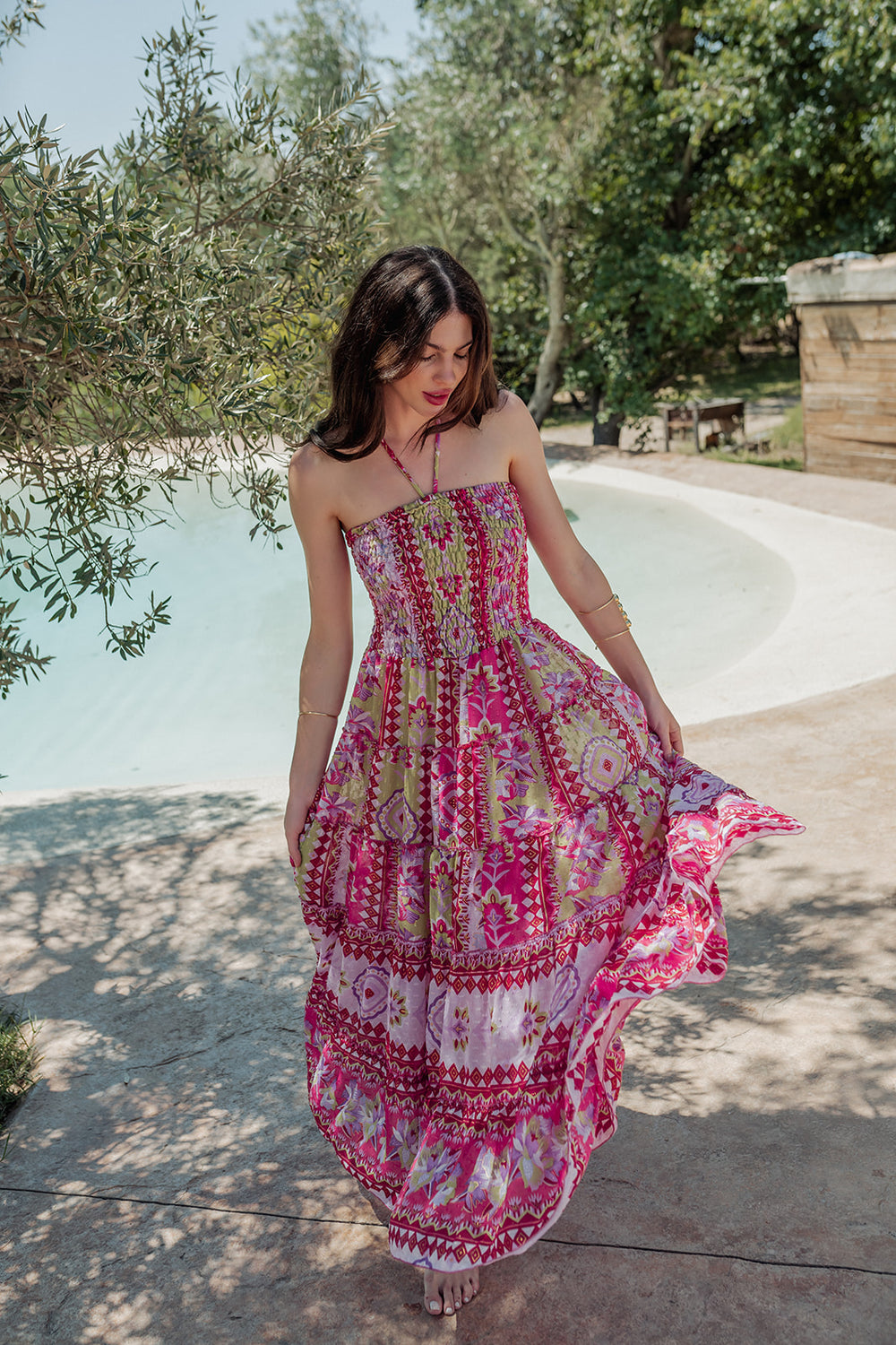 Piti Cuiti Smocking Dress