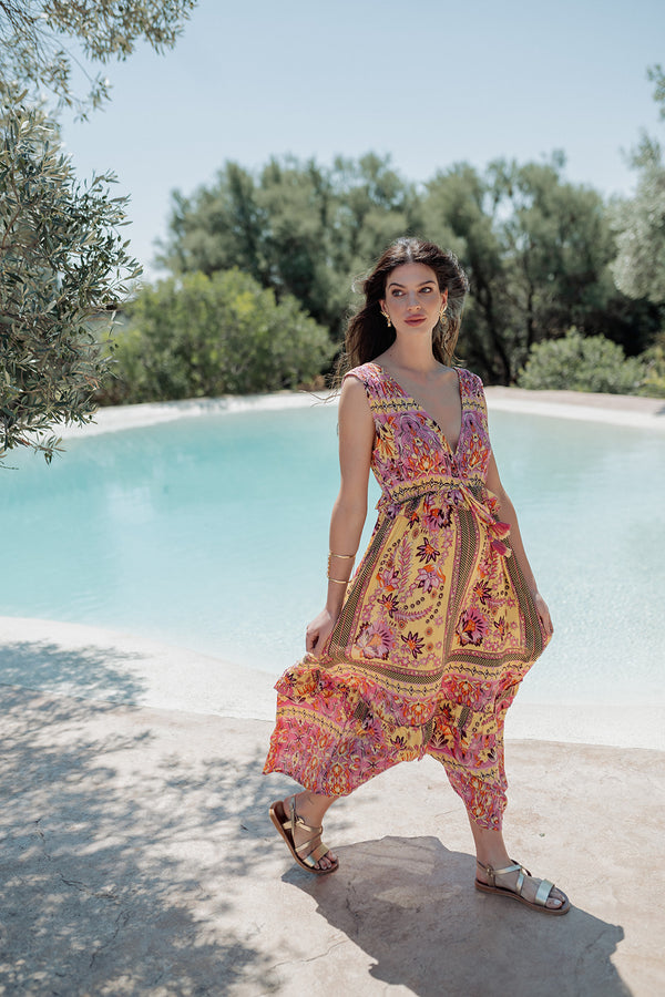 Piti Cuiti Jamaica Long Dress