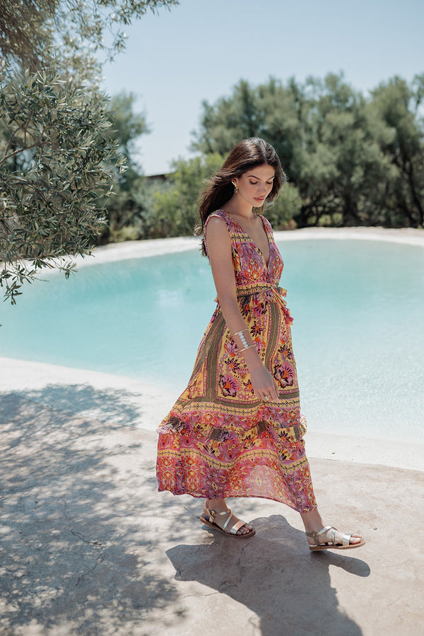 Piti Cuiti Jamaica Long Dress