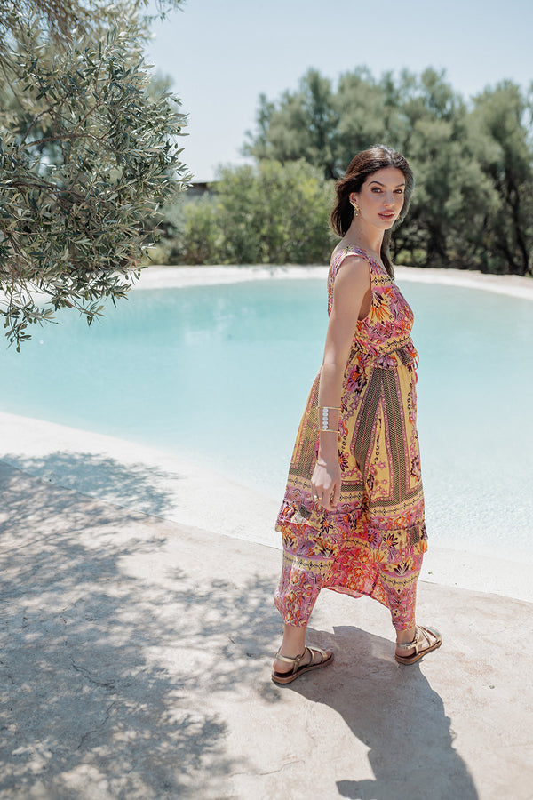Piti Cuiti Jamaica Long Dress