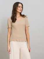 Triple Layer Chiffon Top