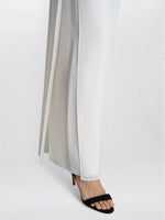 Chiffon Layered Trouser With Slits