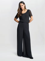 Chiffon Layered Trouser With Slits