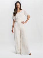 Chiffon Layered Trouser With Slits