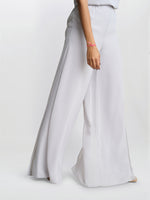 Chiffon Layered Trouser With Slits