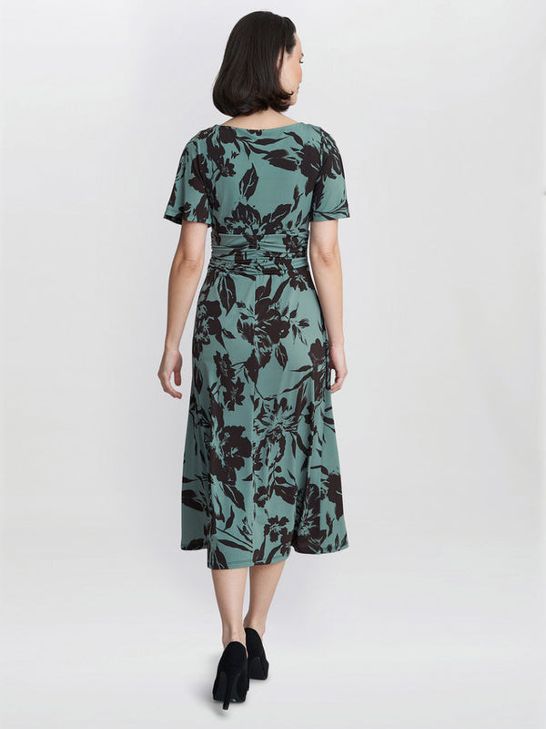 Heidi Jersey Print Dress