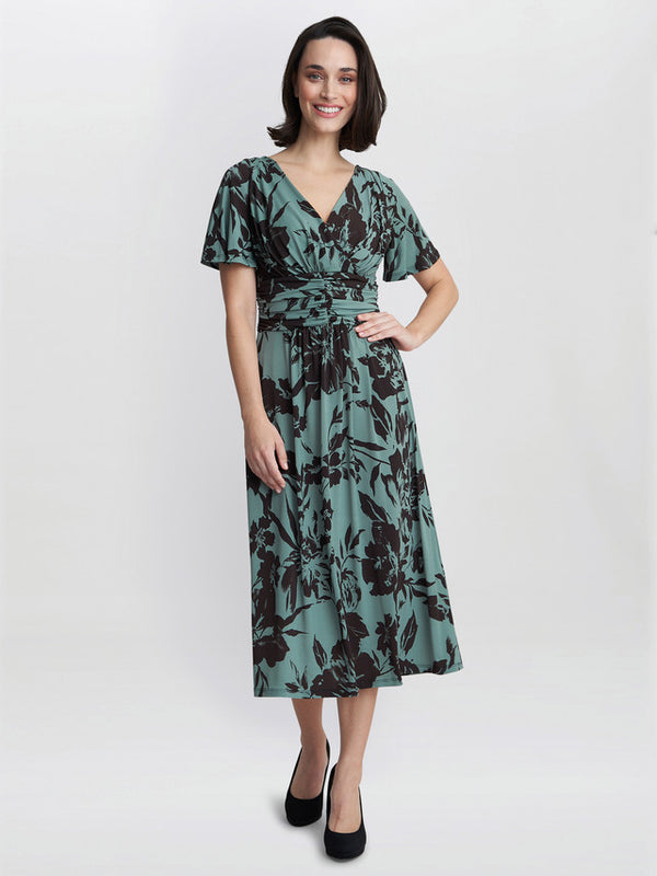 Heidi Jersey Print Dress